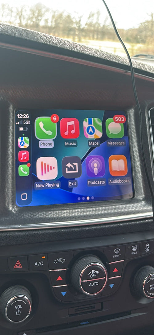 Apple CarPlay/ Android Auto  Upgrade (Factory 8.4” Screen) – 2011–2016 Dodge Charger